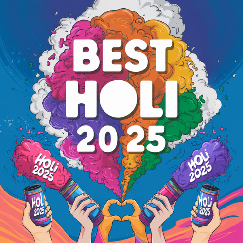 Holi 2025 best design